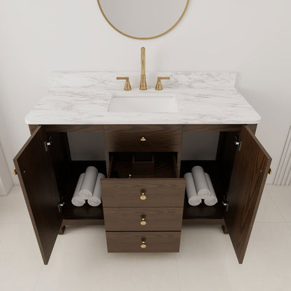 Canyon 48" Sable single sink vanity