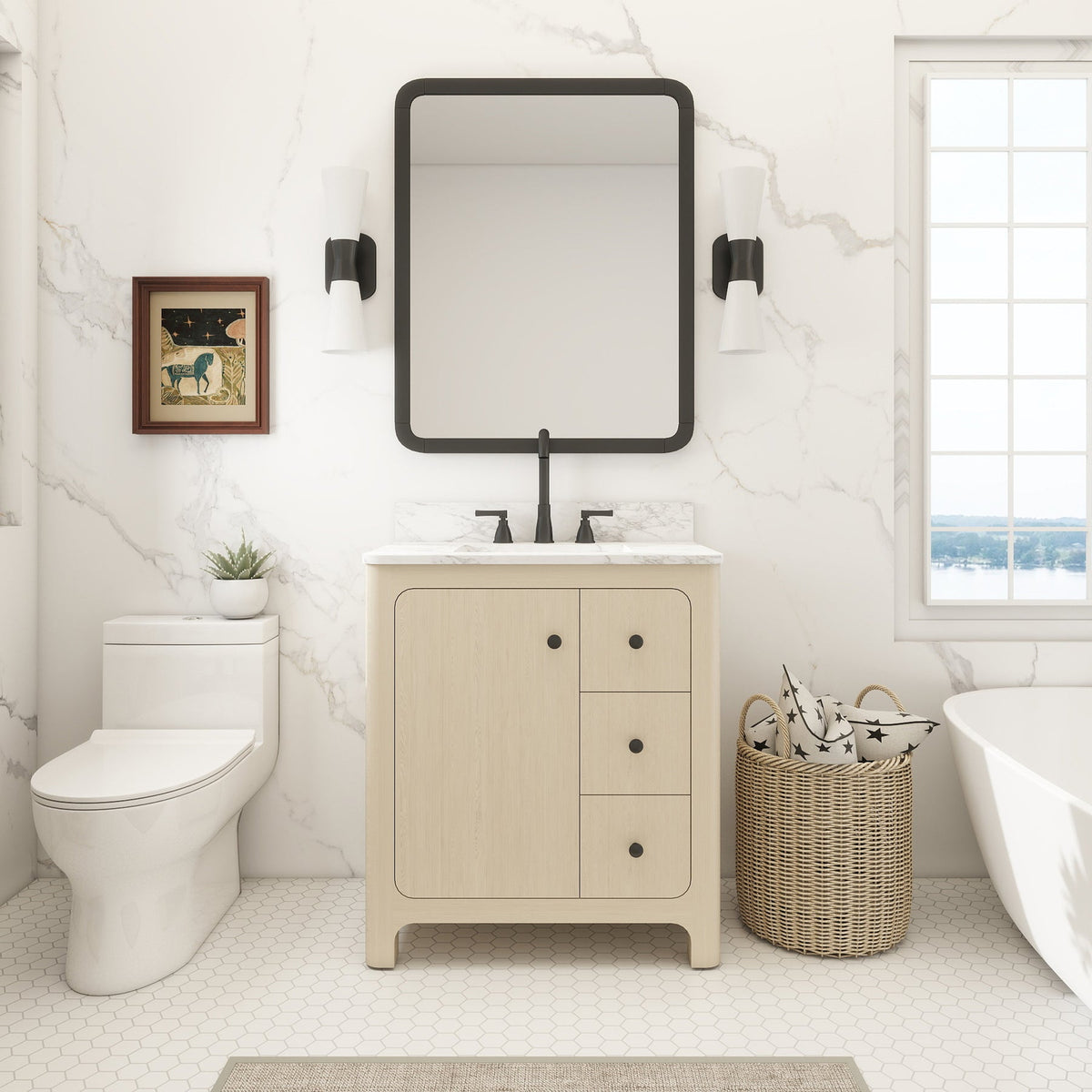 Canyon 30" Heirloom Wheat single sink vanity
