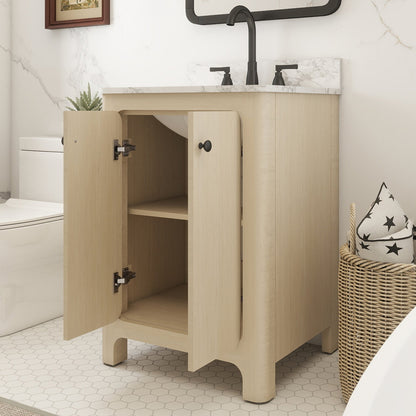 Canyon 24" Heirloom Wheat single sink vanity