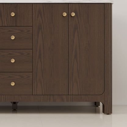 Canyon 60" Sable double sink vanity