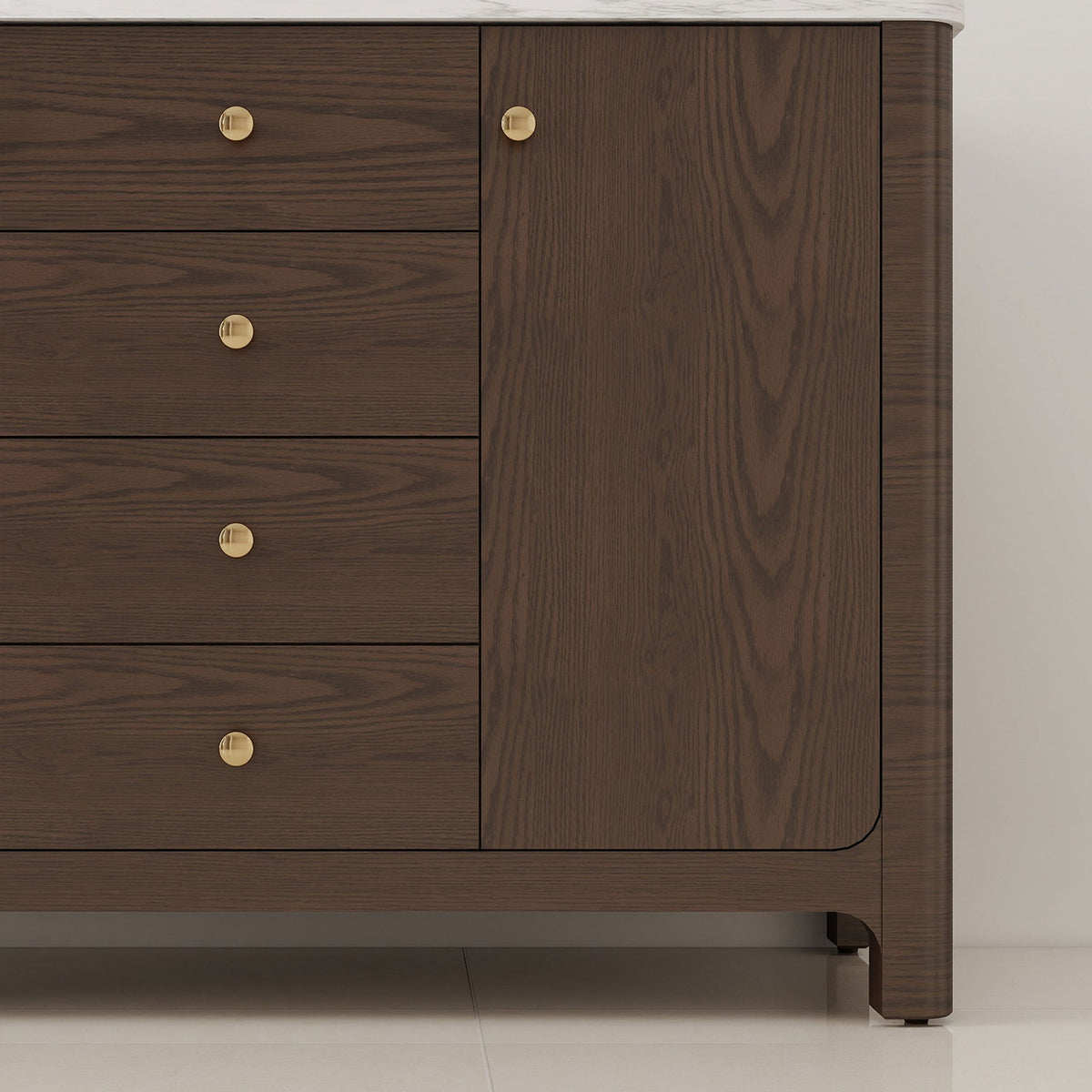 Canyon 48" Sable single sink vanity