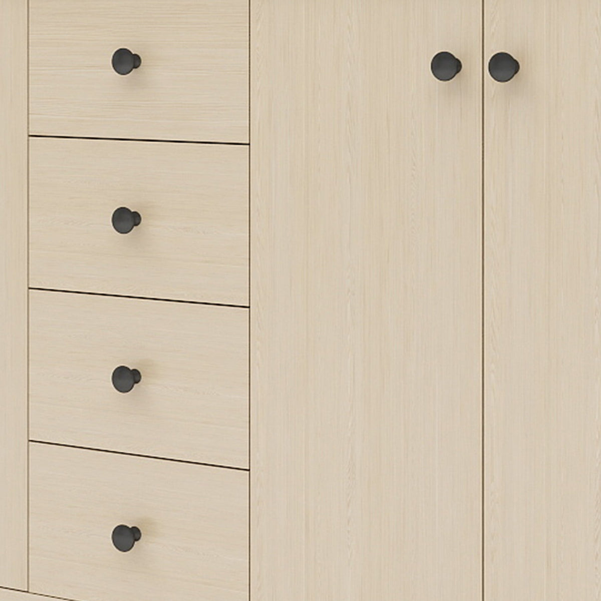 Canyon 60" Light Oak double sink vanity