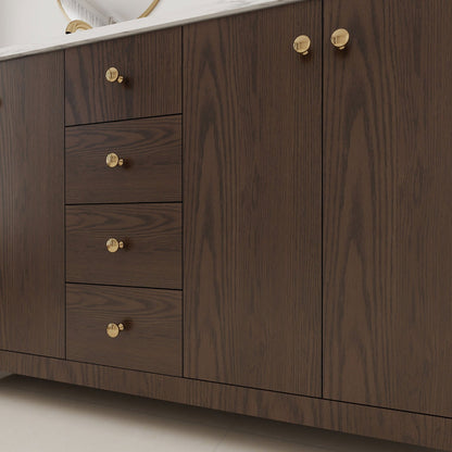 Canyon 60" Sable double sink vanity