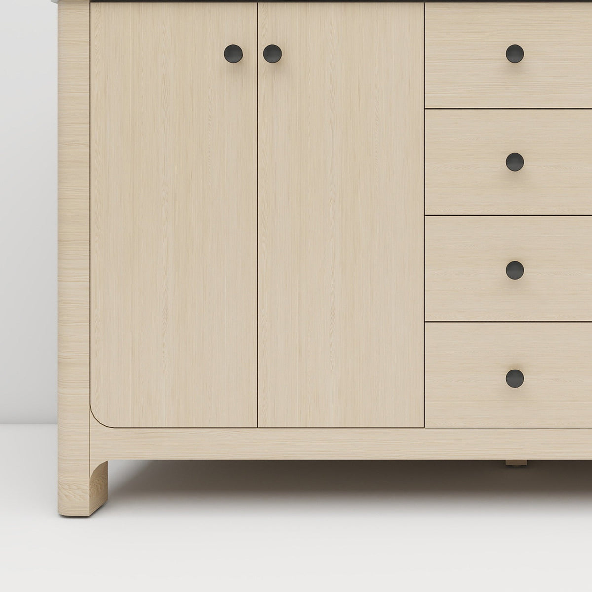 Canyon 60" Light Oak double sink vanity