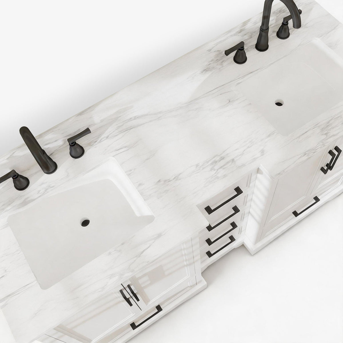 Nobilis 60" Ivory White Vanity