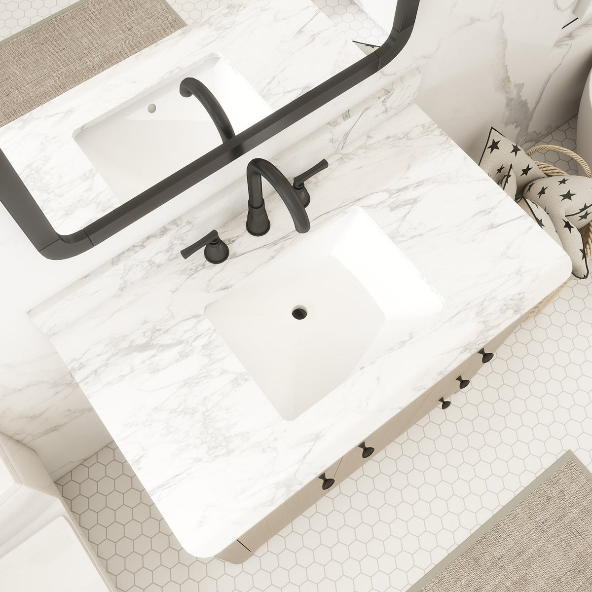 Canyon 36" Heirloom Wheat single sink vanity