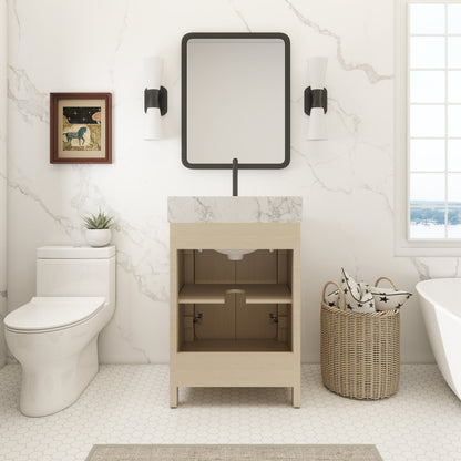 Canyon 24" Heirloom Wheat single sink vanity