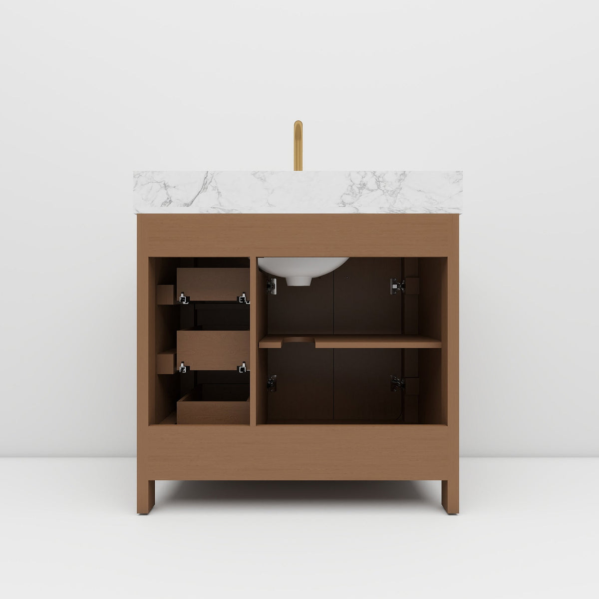 Canyon 36" Cinnamon Oak single sink vanity