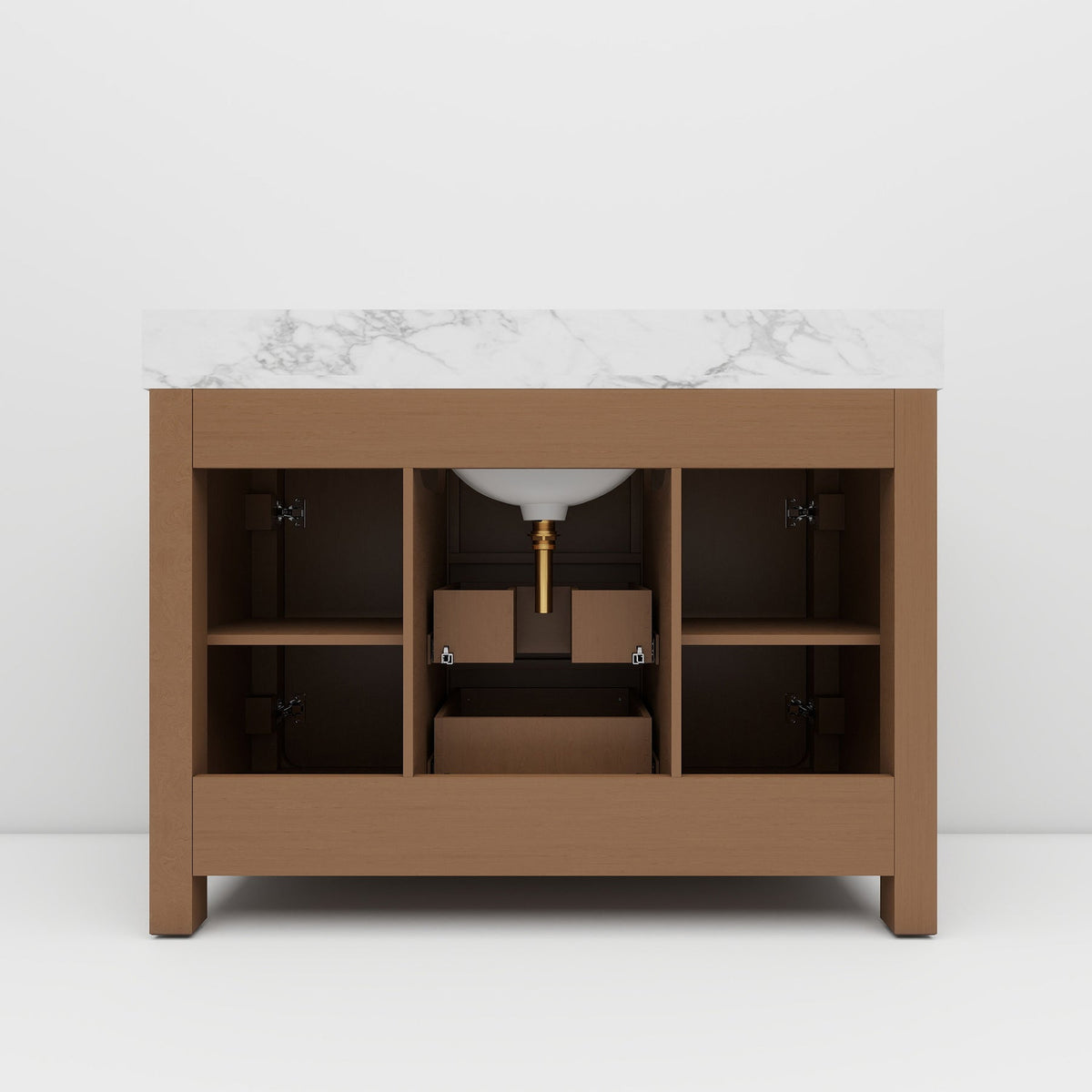 Canyon 48" Cinnamon Oak single sink vanity