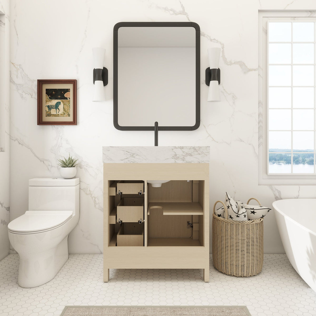 Canyon 30" Heirloom Wheat single sink vanity