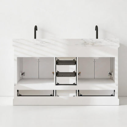 Nobilis 60" Ivory White Vanity