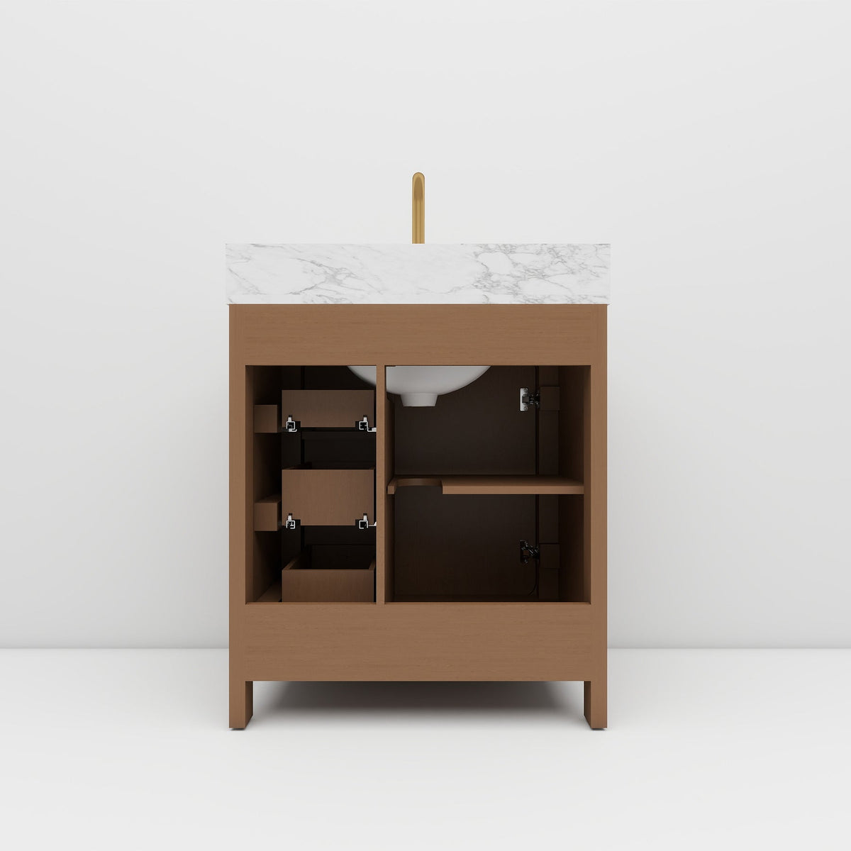 Canyon 30" Cinnamon Oak single sink vanity