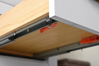 Springs 48" Inch White Single Sink Vanity with Quartz Top