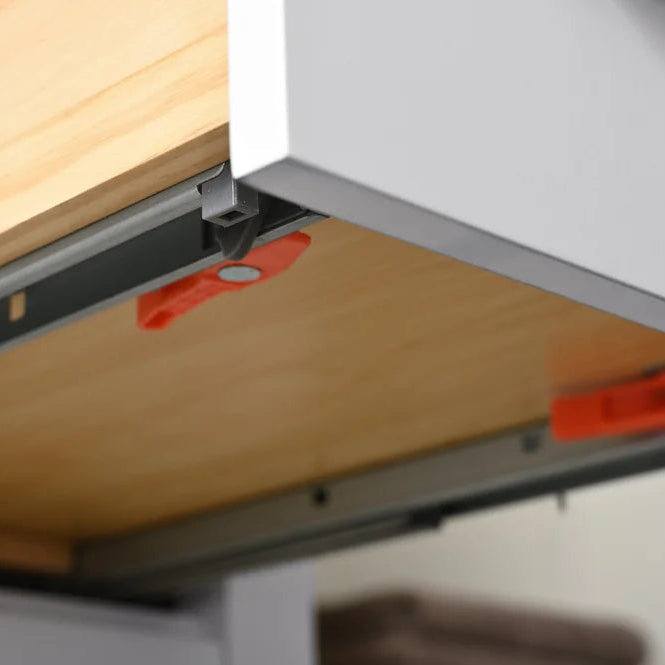 Springs 60" Inch White Double Sink Vanity with Quartz Top