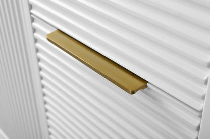 Elia 49" Inch White Single Sink Vanity with Quartz Top