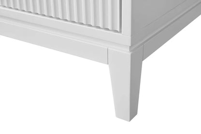 Elia 49" Inch White Single Sink Vanity with Quartz Top