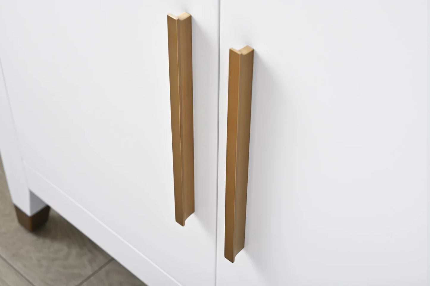 Springs 42" Inch White Single Sink Vanity with Quartz Top