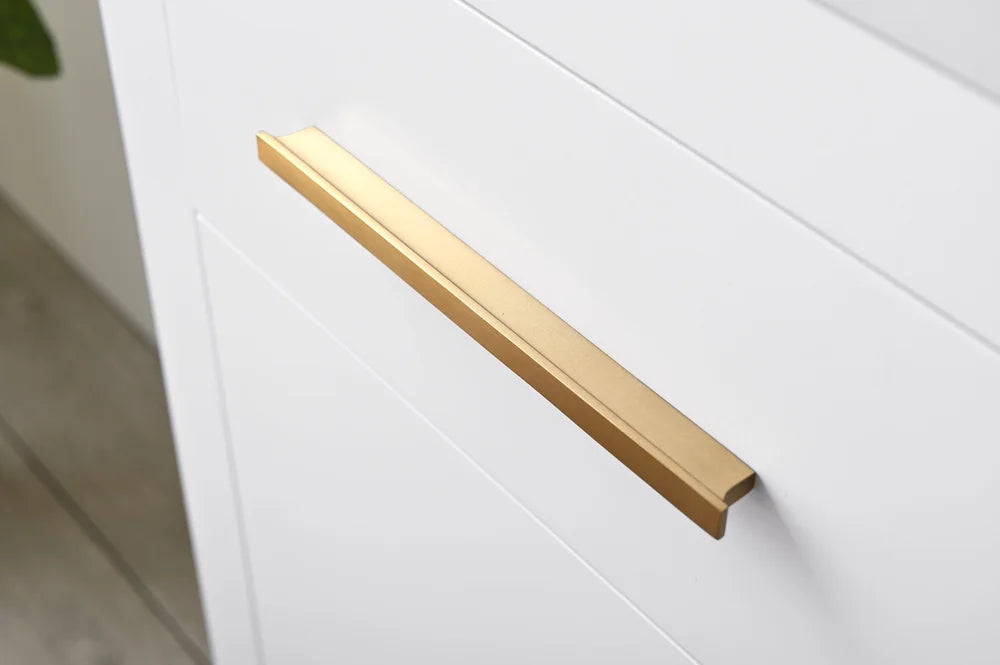 Springs 48" Inch White Single Sink Vanity with Quartz Top