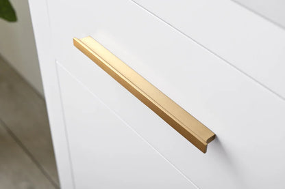 Springs 48" Inch White Single Sink Vanity with Quartz Top