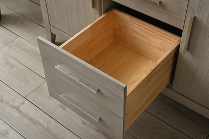 Springs 48" Inch Heritage Grey Single Sink Vanity with Quartz Top