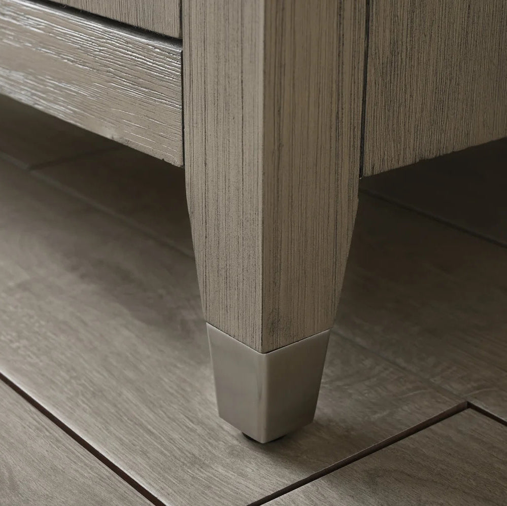 Springs 72" Inch Heritage Grey Double Sink Vanity with Quartz Top