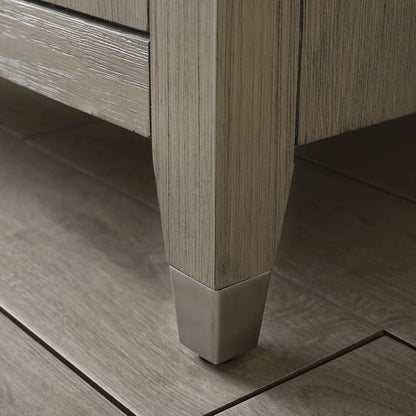 Springs 72" Inch Heritage Grey Double Sink Vanity with Quartz Top