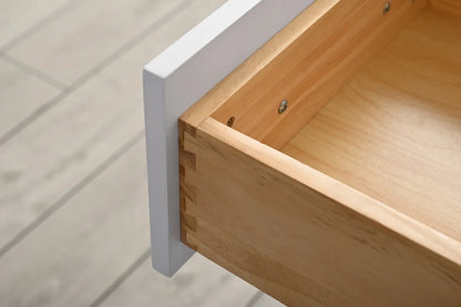 Springs 72" Inch White Double Sink Vanity with Quartz Top